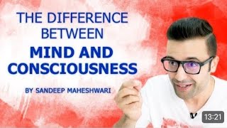 The Difference Between Mind amp Consciousness  Hindi [upl. by Siulegroj712]