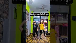 10 days sweat challenge dance fatloss motivation weightlosstips online weightlossdiet weight [upl. by Sirrap]