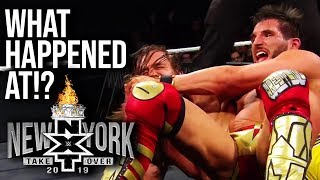 WHAT HAPPENED AT WWE NXT TakeOver New York [upl. by Yrogerg]