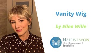 Vanity Wig by Ellen Wille  Synthetic Short Pixie Style  Colour Shown Sand Multi Rooted [upl. by Lapointe]