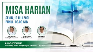 MISA HARIAN  SENIN 19 JULI 2021 [upl. by Namruht]