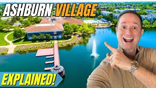 EXPLORING ASHBURN VILLAGE  Ashburn Virginias Most Affordable Neighborhood [upl. by Aisyram619]