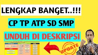 UNDUH LENGKAP  CP ATP amp MODUL AJAR KURIKULUM MERDEKA IKM TERBARU 2022 [upl. by Eleets60]