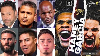 FIGHTERS amp LEGENDS PREDICT RYAN GARCIA VS DEVIN HANEY “ANYTHING CAN HAPPEN ONE PUNCH IS ALL IT TAKES [upl. by Fortier]