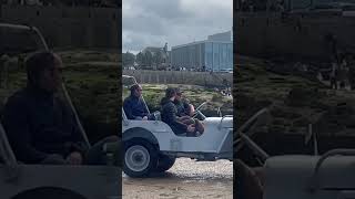 Vehicles on Gold Beach Arromanches DDay 80th Normandy 2024 [upl. by Shetrit]