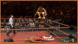 31 Days of Halloween Havoc Day 30 Owen Hart 90 vs Macho Man Randy Savage AI Full Matches wwe2k23 [upl. by Eissen430]