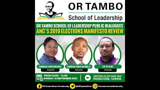 2019 ANC Manifesto Review Agenda Setting [upl. by Natsirc]