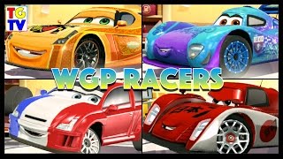 Disney Pixar Cars Fast as Lightning  WGP Racers [upl. by Eillor]