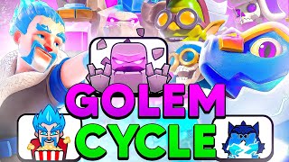 THE BEST GOLEM EVO ELECTRO DRAGON amp GOBLIN STEIN CYCLE DECK🔥 [upl. by Christmann]