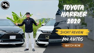 Is the Toyota Harrier 2020 the Ultimate Family SUV Find Out  M4 AUTOS  Harrier Review in Bangla [upl. by Austina135]