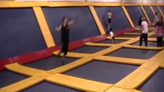 Sky High Trampoline Flips ITS INSANE [upl. by Sellig]