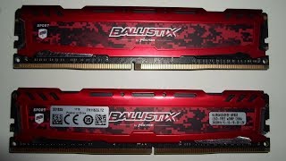 16GB Crucial Ballistix Sport RAM  AMD Ryzen Tauglichkeit [upl. by Ztnahc]