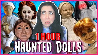 1 Hour Of The Most HAUNTED DOLLS In The World [upl. by Ahsinrad652]