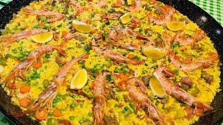 Paella semplicissima alla portata di tutti e con quello che abbiamo in casa ￼ [upl. by Barr121]