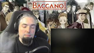 Baccano Opening amp Ending Reaction [upl. by Matthia]