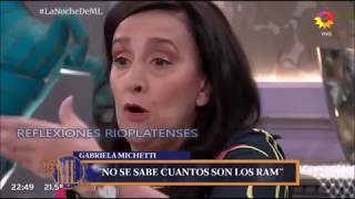 LA NOCHE DE MIRTHA  TENSO MOMENTO ENTRE MICHETTI Y TENEMBAUM COMPLETO [upl. by Khudari336]