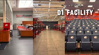 Touring A D1 Facility  South Alabama Football [upl. by Larentia]