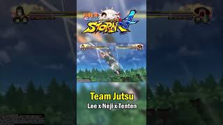 Lee x Neji x Tenten  Naruto Ultimate Ninja Storm 4 Gameplay [upl. by Eloken]