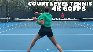 Sheer Power from Aryna Sabalenka 2024 Court Level Practice 4K 60FPS [upl. by Sherill911]