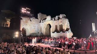 Andrea Bocelli  Con Te Partirò  Live from Taormina 2023 [upl. by Ayoted86]