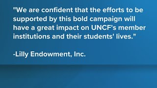 100 million gift from Lilly Endowment to United Negro College Fund will support HBCU endowments Xa [upl. by Darsie]