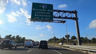 Driving in New Jersey USA  North Bergen to Rutherford [upl. by Nelad]