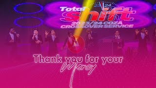 Thank you for Your Mercy  Thankful Worship Session COZA Cross Over Service  31122023 [upl. by Nyberg]