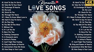 Love Songs Of All Time Playlist Romantic Love Songs 2024  Love Songs 70s 80s 90s WestlifeBoyzone [upl. by Dnalyk]