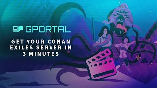 Conan Exiles Server Hosting  GPORTAL Webinterface [upl. by Muhan]