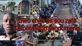 Reyaksyon Guy philippe sou fason sendomeng ap depòte ayisyen yoTout sak Di an OEA sou dosye RD an [upl. by Cloutman]