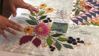 ENGLISH version  Mystery Quilt 2015  quotCOLMARquot by La Fée Pirouette  Block 6 [upl. by Kablesh]