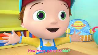 The Socks Song  Nursery Rhymes amp Kids Songs  ABCkidTV [upl. by Oakley]