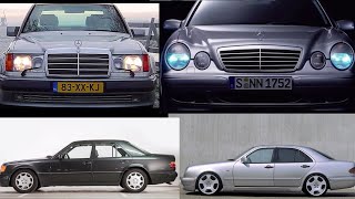 MERCEDES W124 vs W210  WHICH ONE IS THE BEST E CLASS [upl. by Eanel]