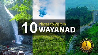 Top Ten Places to Visit In Wayanad [upl. by Ilyse492]