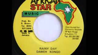 DAWEH KONGO  Rainy day  version 1993 African star [upl. by Nivrem367]