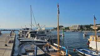 MalinskaCroatia🇭🇷 July Summer 2024  4k 60fps HDR Walking Tour [upl. by Tavey]