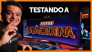 Testando o DESEMPENHO da Super Máquina 2019 [upl. by Eissirhc]