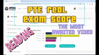 PTE reading test solved  PTE reading tips and tricks [upl. by Dunham]