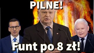 Funt po 7 zł Załamanie GBP Polacy będą sprzedawać domy i wracać do Polski [upl. by Hselin979]