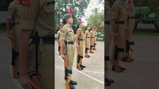 NCC Training Guard of Honour Practice [upl. by Meggy]