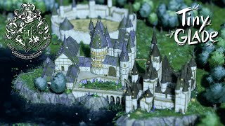 I made harry potters castle inside this game tiny glade [upl. by Elston]