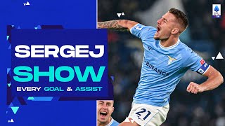 Sergej MilinkovicSavic Show  Every Goal amp Assist  Serie A 202223 [upl. by Eindys]