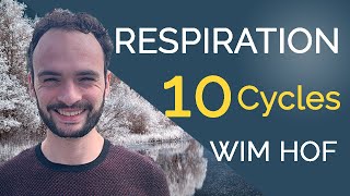 Respiration Wim Hof  10 Cycles [upl. by Melda]