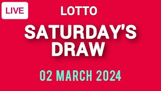 The National Lottery Lotto draw results from Saturday 02 March 2024  National Lottery [upl. by Foy]