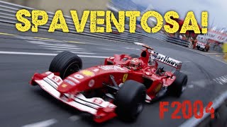 SPAVENTOSA F2004La ferrari cosi veloce da non sembrare vera che portò Schumacher al 7°titolo [upl. by Weight]