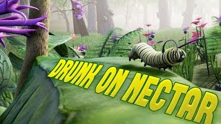 Drunk on Nectar  IM A BEAUTIFUL BUTTERFLY  Insect Simulator  Drunk on Nectar Gameplay [upl. by Nolasba437]