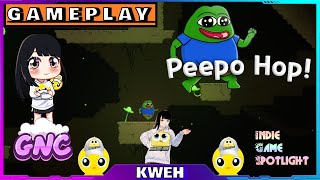 PEEPO HOP  GAMEPLAY  PC  Indie Game Spotlight [upl. by Assen]