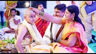 Upanayanam Ceremony of Sai Kaarthikeya 2018 [upl. by Addis]