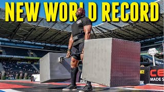 Mark Felix 55 Pulls 515KG Silver Dollar Deadlift WORLD RECORD [upl. by Eesdnil15]