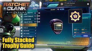 Ratchet amp Clank Rift Apart • Fully Stacked Trophy Purchase All 20 Weapons [upl. by Naraj]